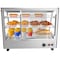 Koolmore 34" Stainless Steel Commercial Countertop Food Warmer Display Case with LED Lighting - 5.6. cu ft HDC-5C - alternate 4